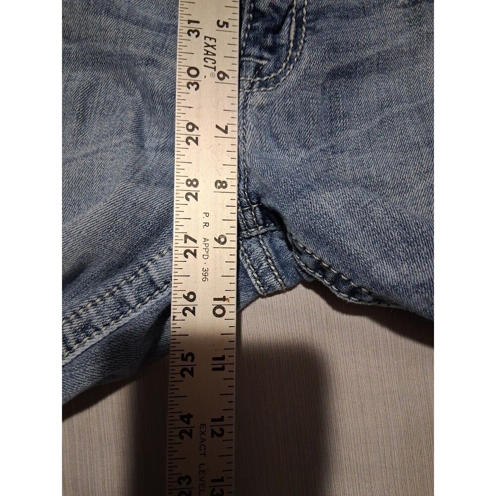 Miss Me Distressed Low Rise Ankle Skinny Blue Jeans Size 29 - Picture 8 of 9